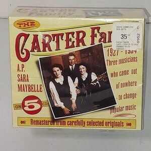 The Carter Family: 1927-1934 by Carter Family (5 Disc Music CD, 2002)
